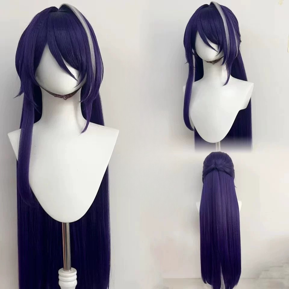 (Semi Hard Styling) Acheron Honkai Star Rail Wig Cosplay