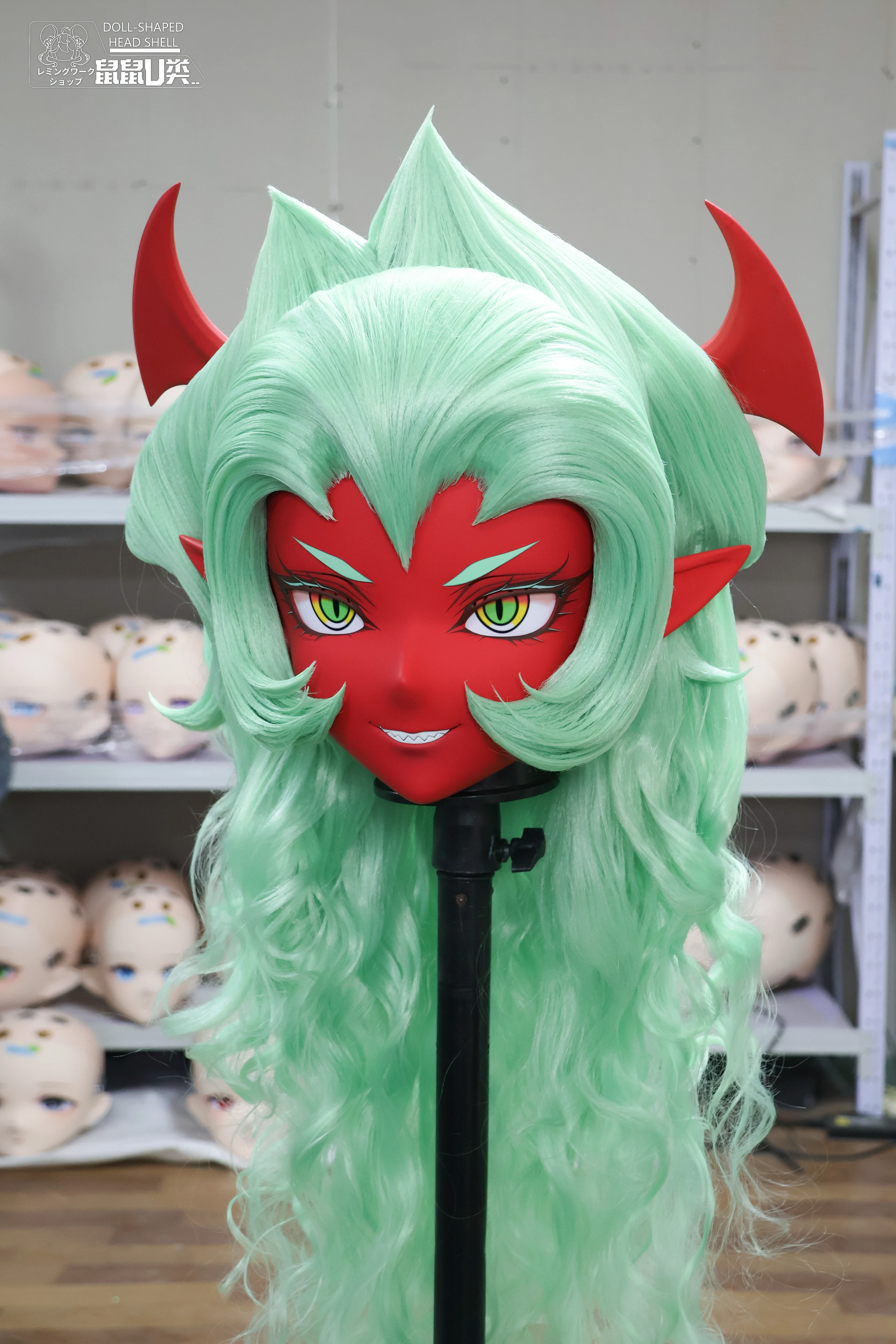 (U Type) Demon Girl Kigurumi With interchangeable Face