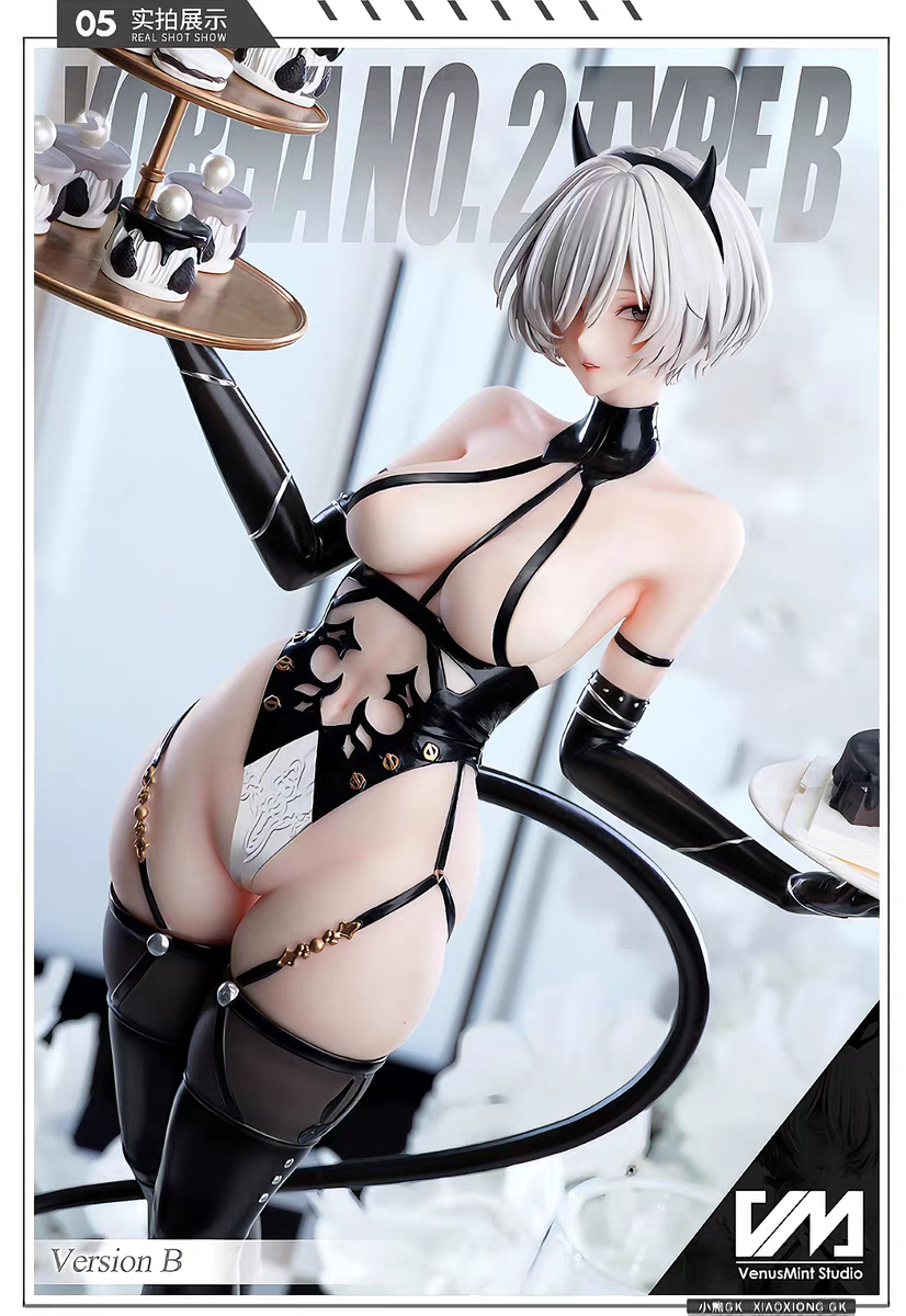 1-4 GKVM 2B Bunny Girl Nier Automata Figure Model