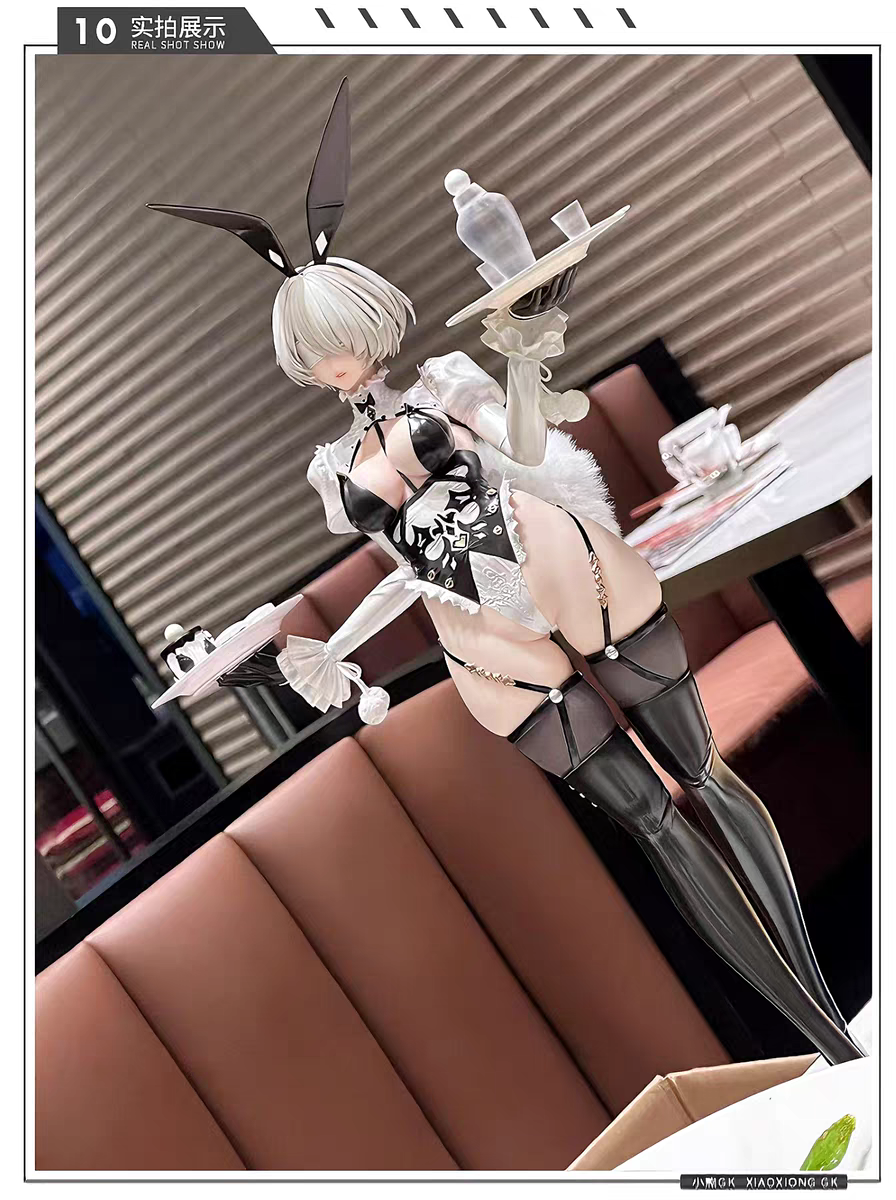 1-4 GKVM 2B Bunny Girl Nier Automata Figure Model