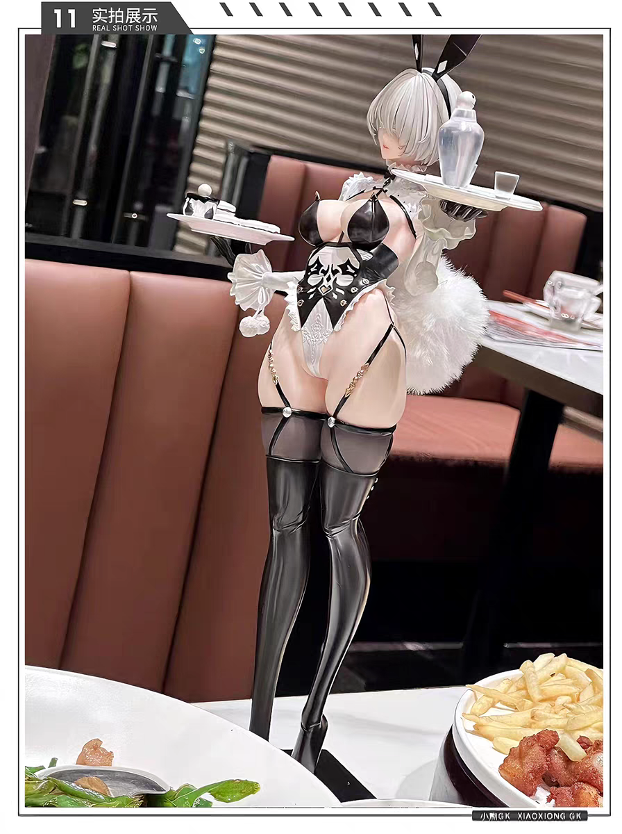 1-4 GKVM 2B Bunny Girl Nier Automata Figure Model