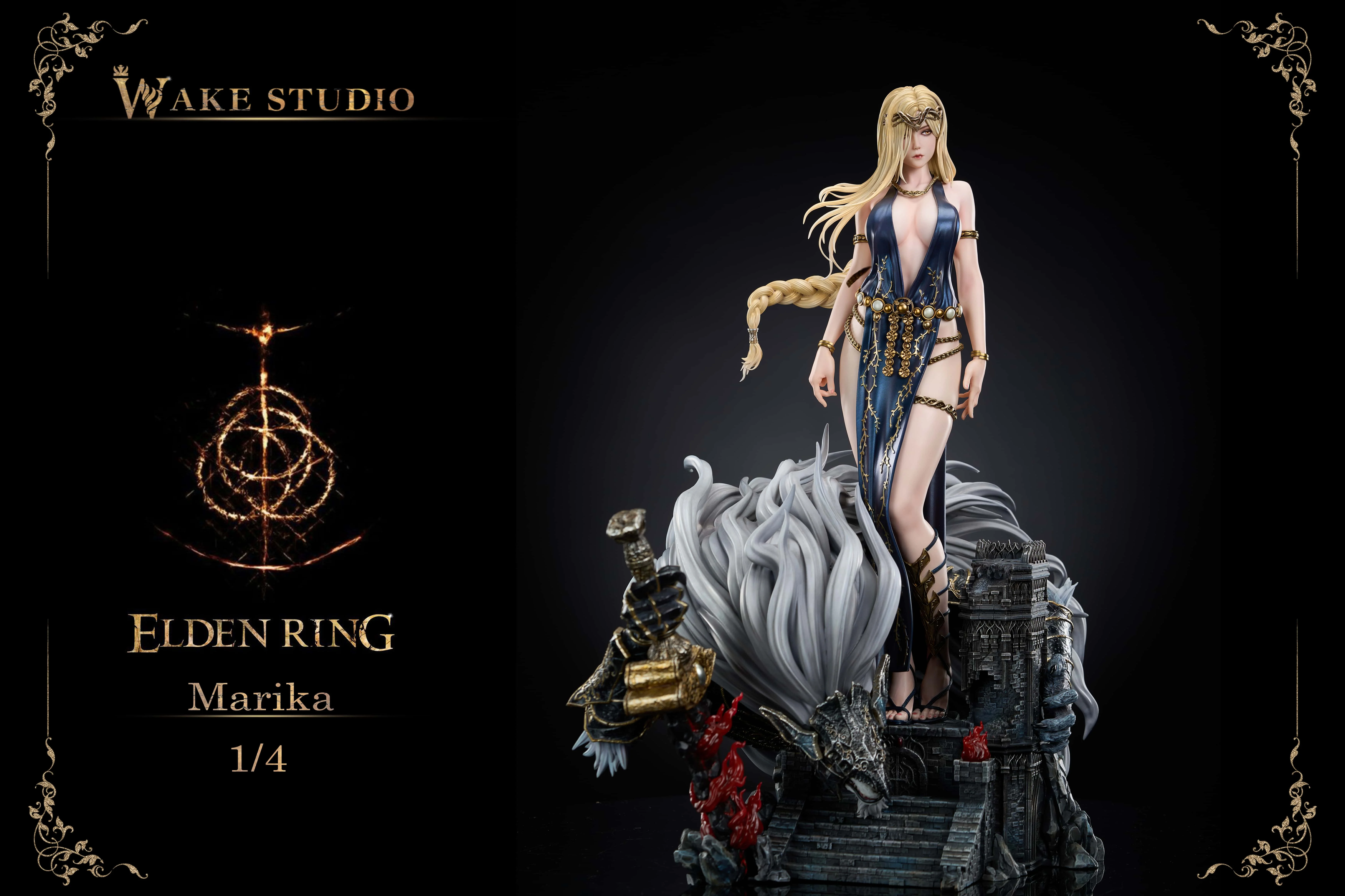 1-4 Marika, Souls-like Heroine Series Figure Statue Elden Ring