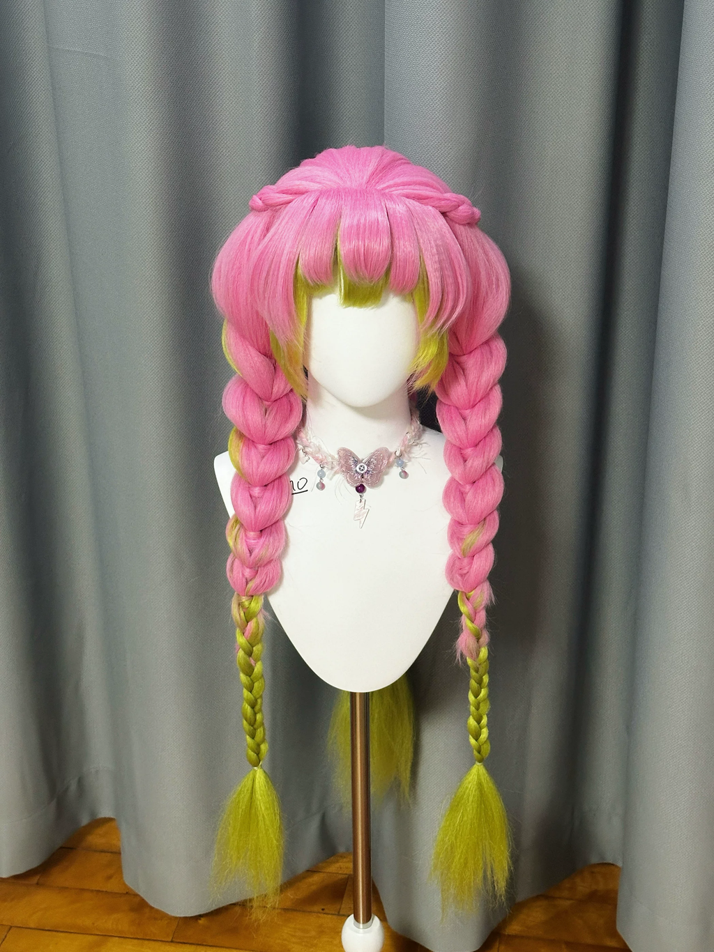 (Semi Hard Styling) Kanroji Mitsuri Wig Kimetsu No Yaiba