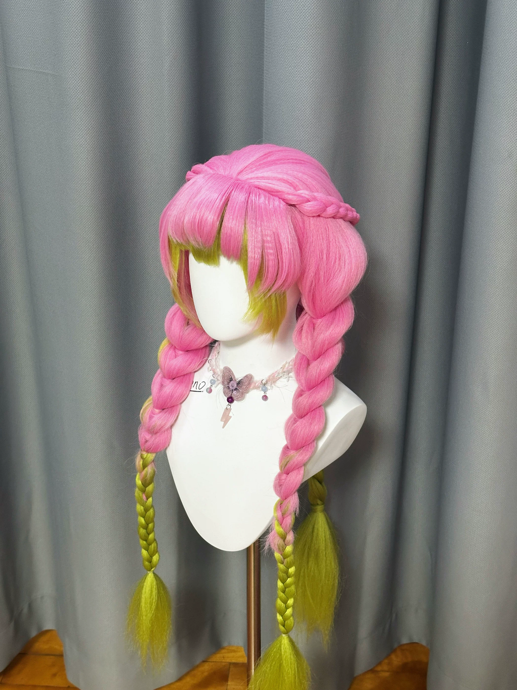 (Semi Hard Styling) Kanroji Mitsuri Wig Kimetsu No Yaiba