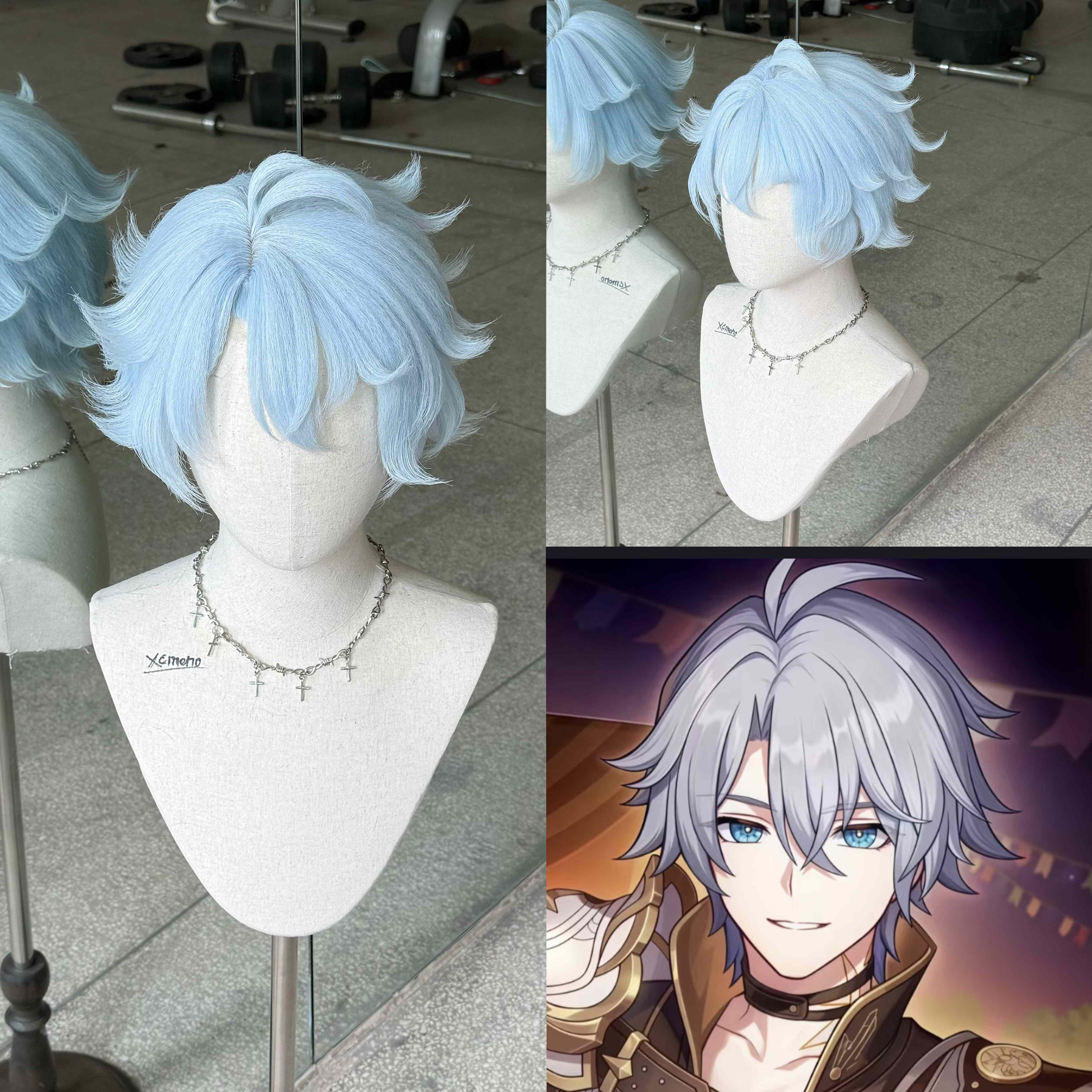 (Semi Hard Styling) Phainon Khaslana Wig Honkai Star Rail