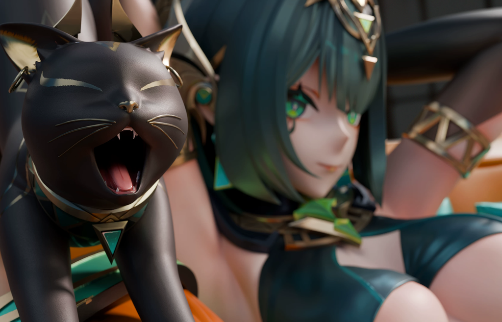 1-6 Meme Studio Nefer Genshin Impact Figure