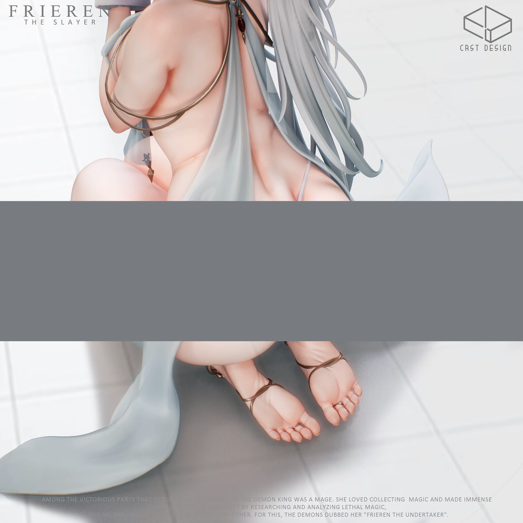 1-4 Cash Design Frieren Original Art Figure