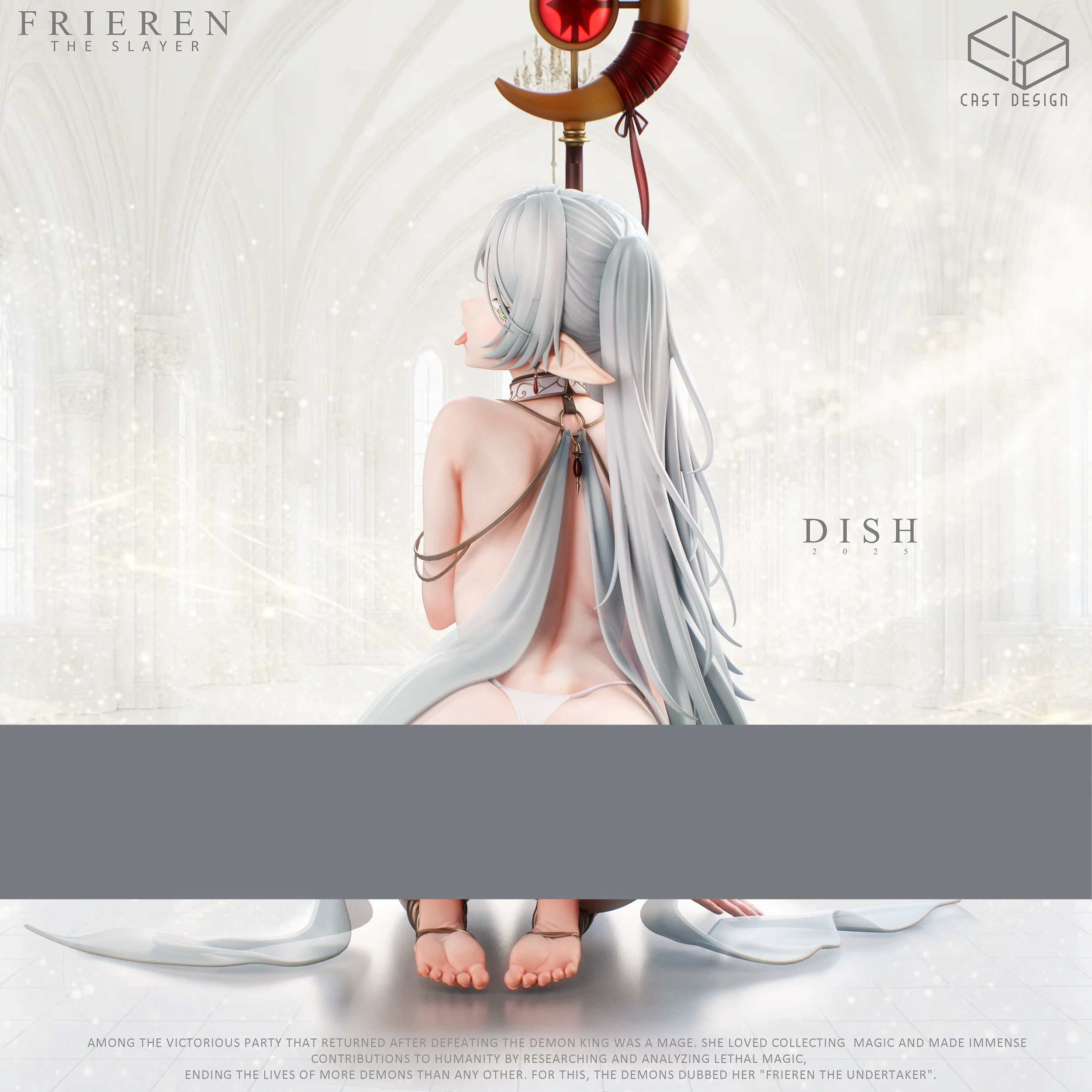 1-4 Cash Design Frieren Original Art Figure