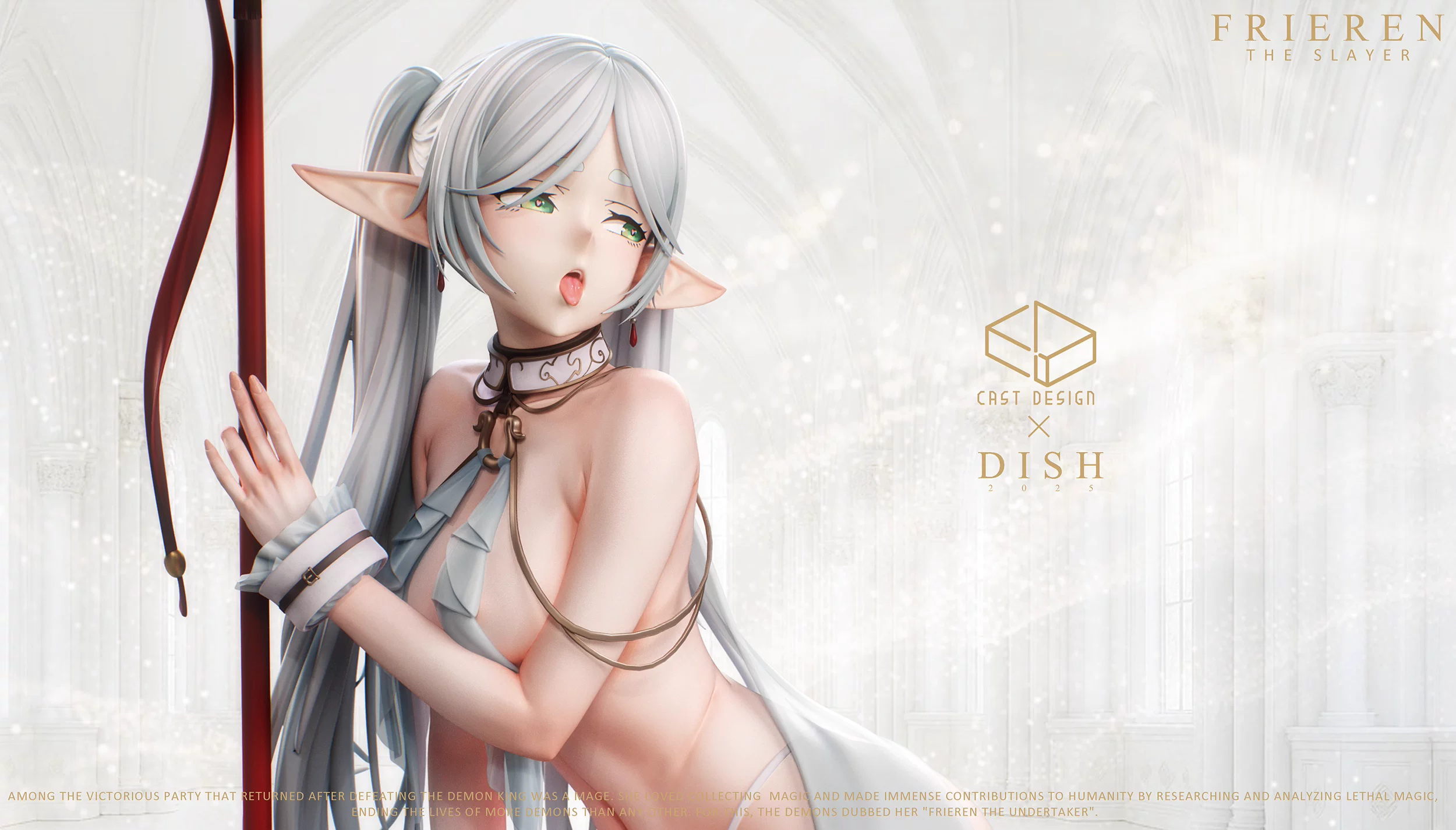 1-4 Cash Design Frieren Original Art Figure