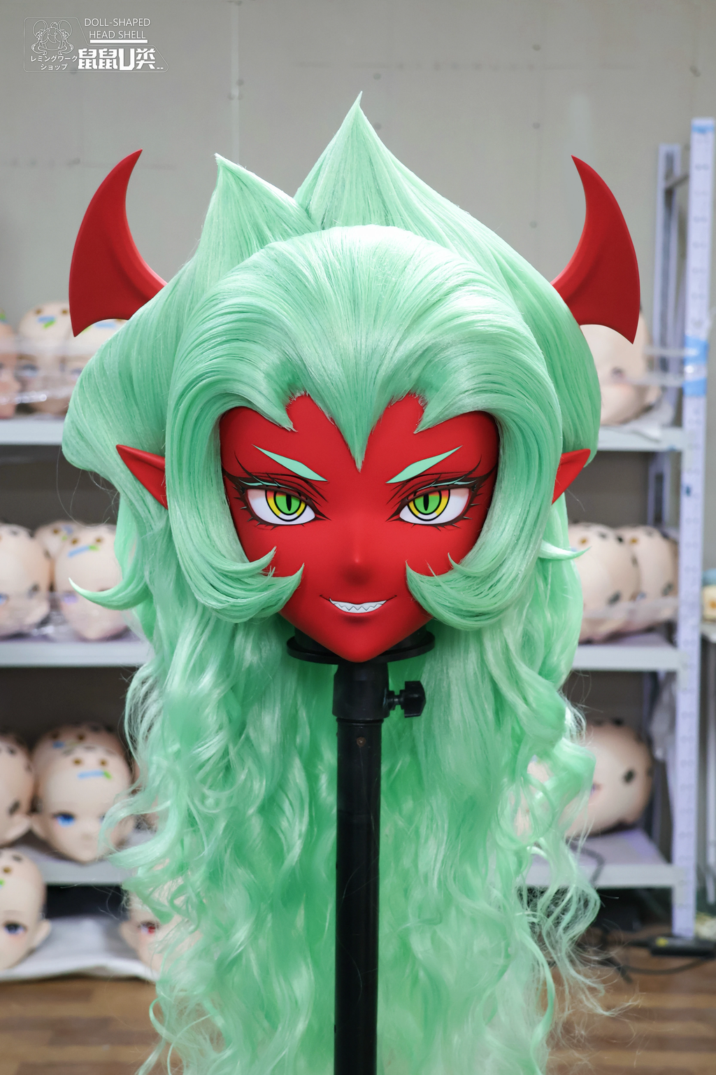 (U Type) Demon Girl Kigurumi With interchangeable Face