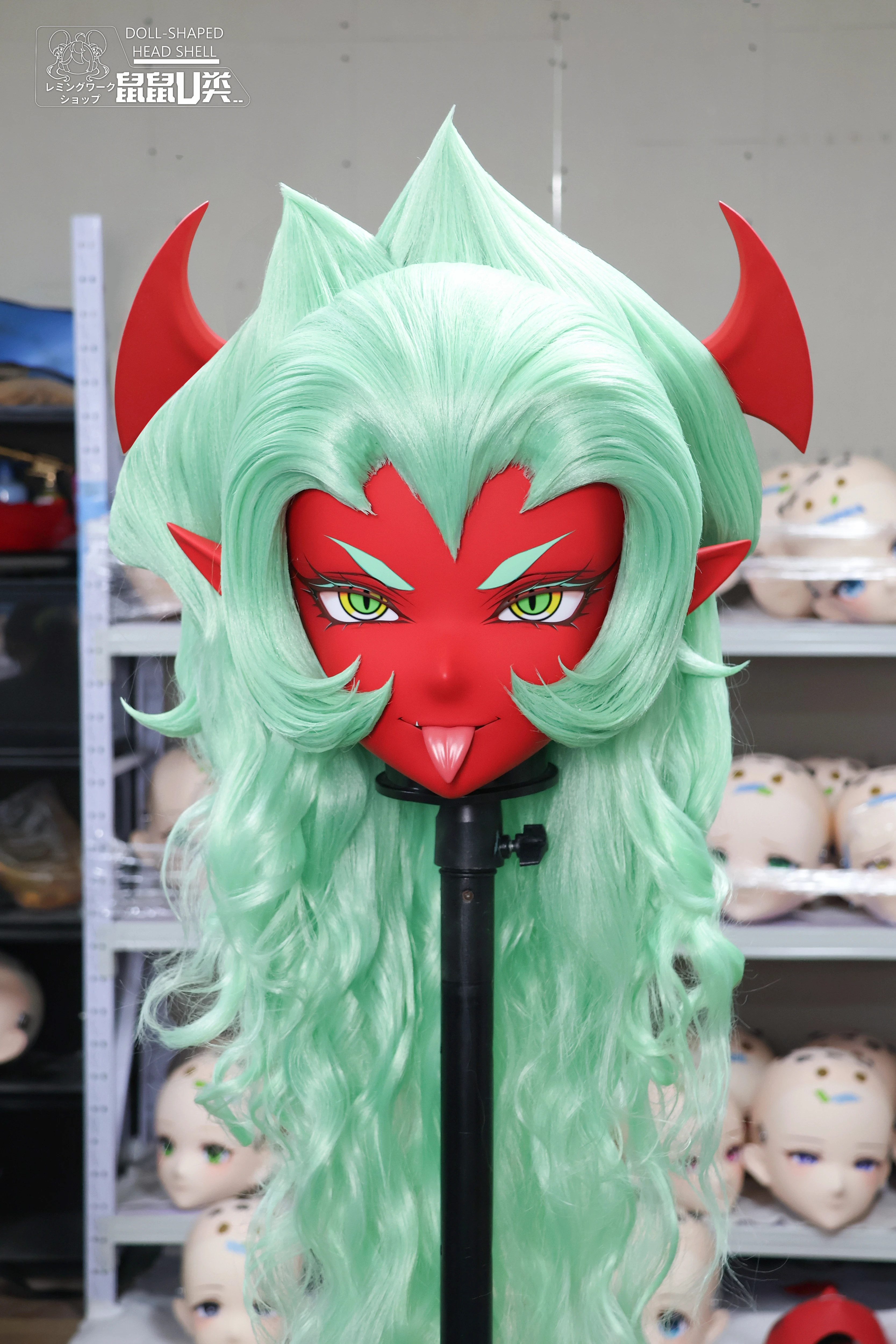 (U Type) Demon Girl Kigurumi With interchangeable Face