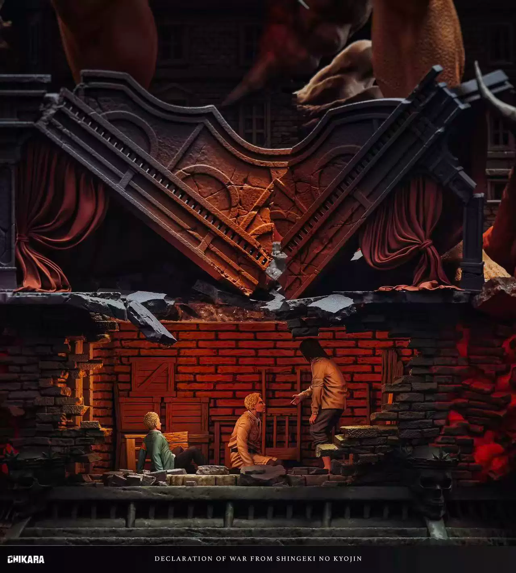 Eren Yeager Declare War Attack On Titan Figure