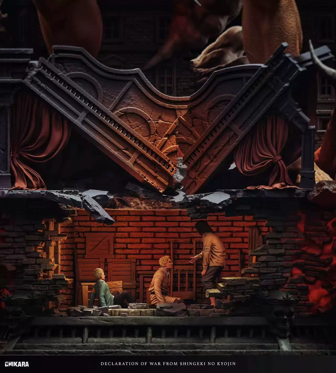 Eren Yeager Declare War Attack On Titan Figure