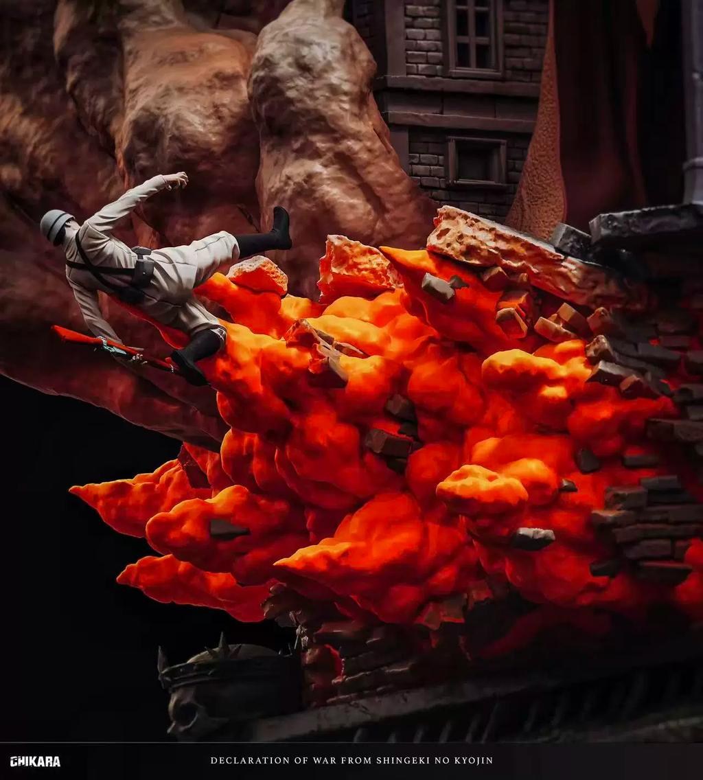 Eren Yeager Declare War Attack On Titan Figure