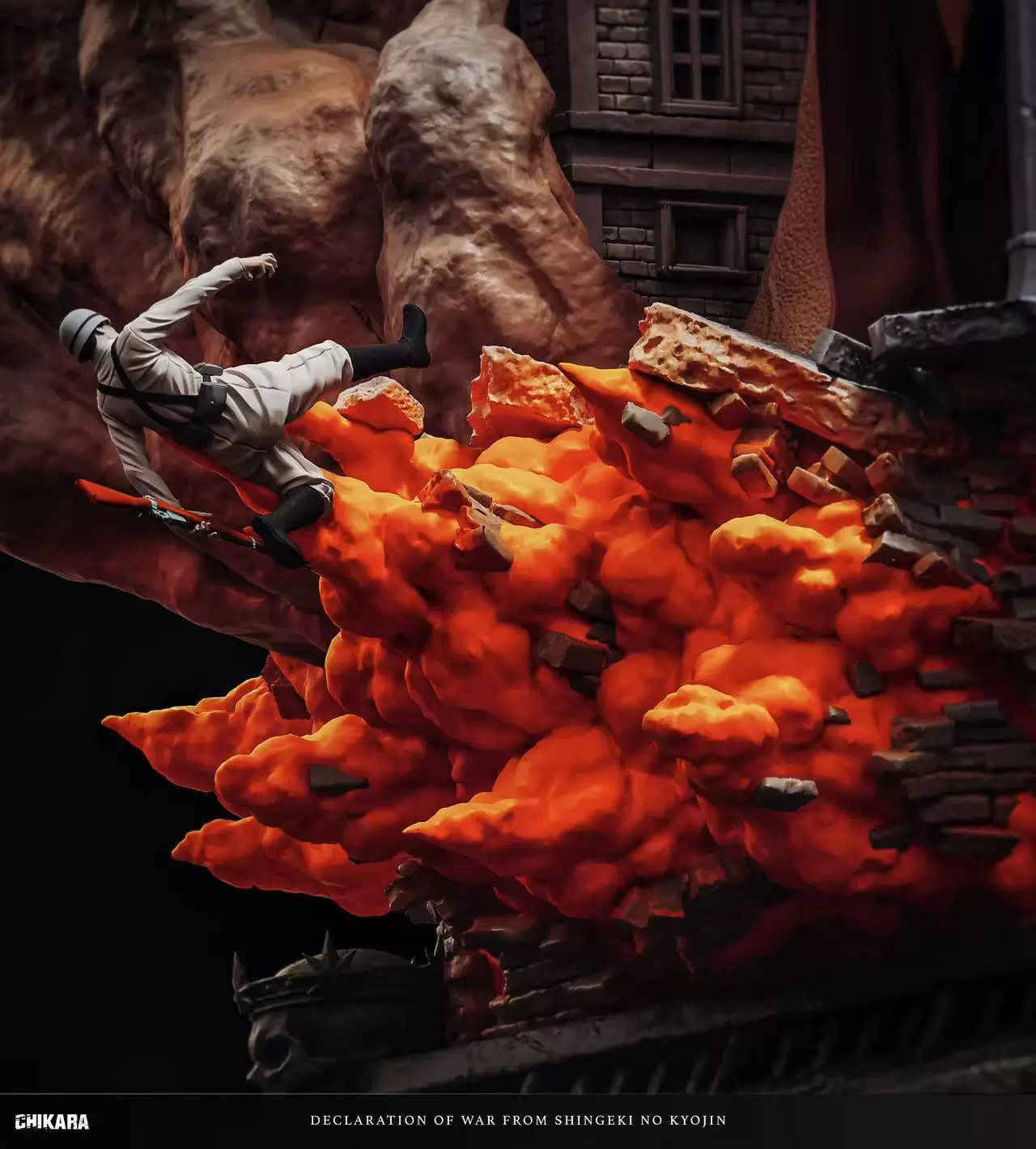 Eren Yeager Declare War Attack On Titan Figure