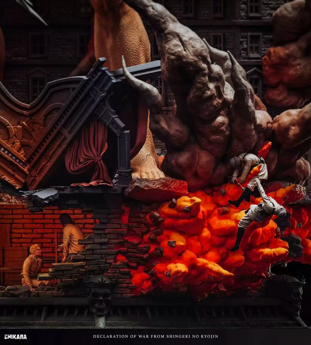 Eren Yeager Declare War Attack On Titan Figure