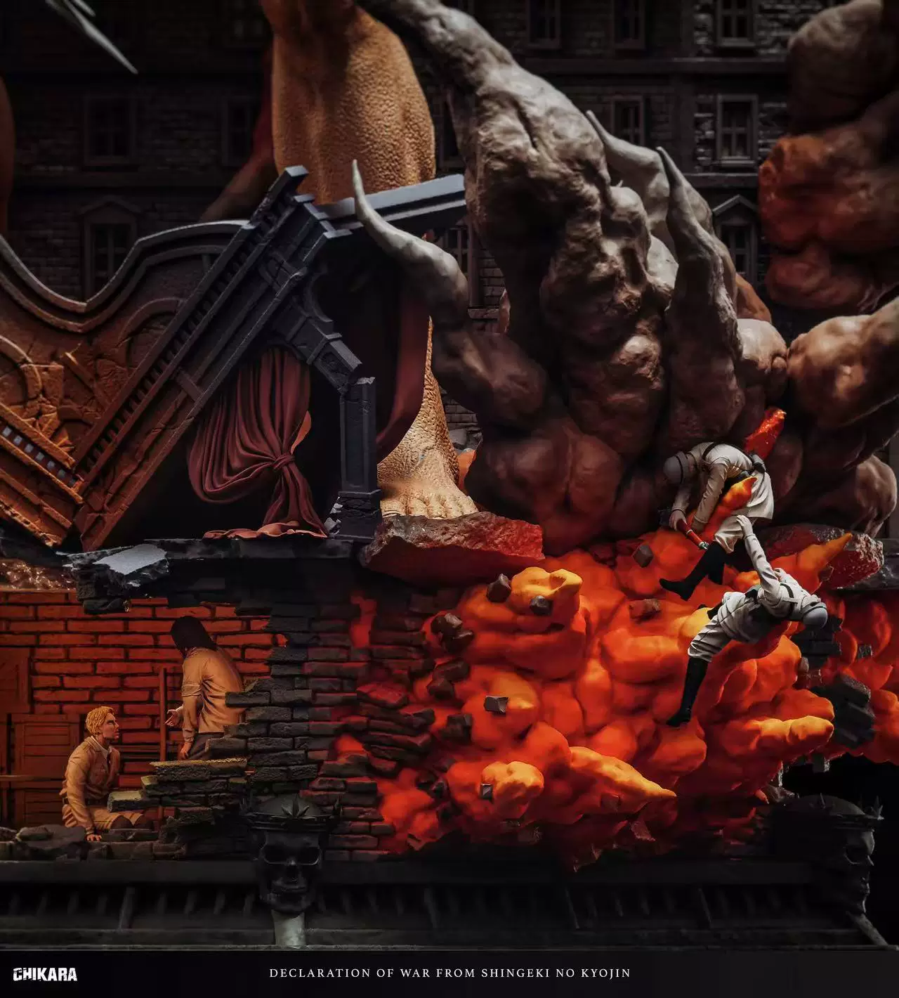 Eren Yeager Declare War Attack On Titan Figure