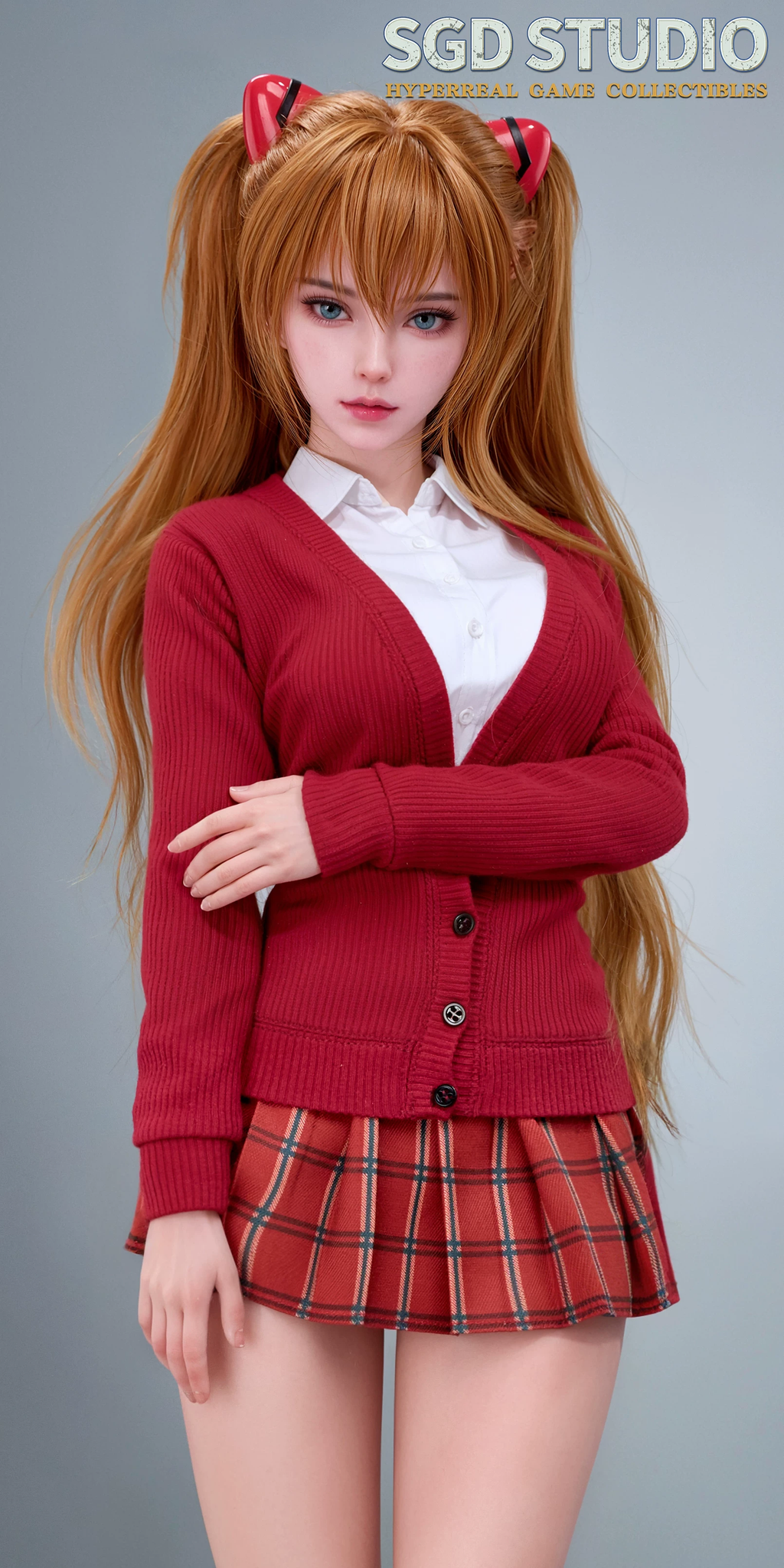 1/3 SGD Rei Ayanami & Asuka Langley Evangelion Realistic Action Figure