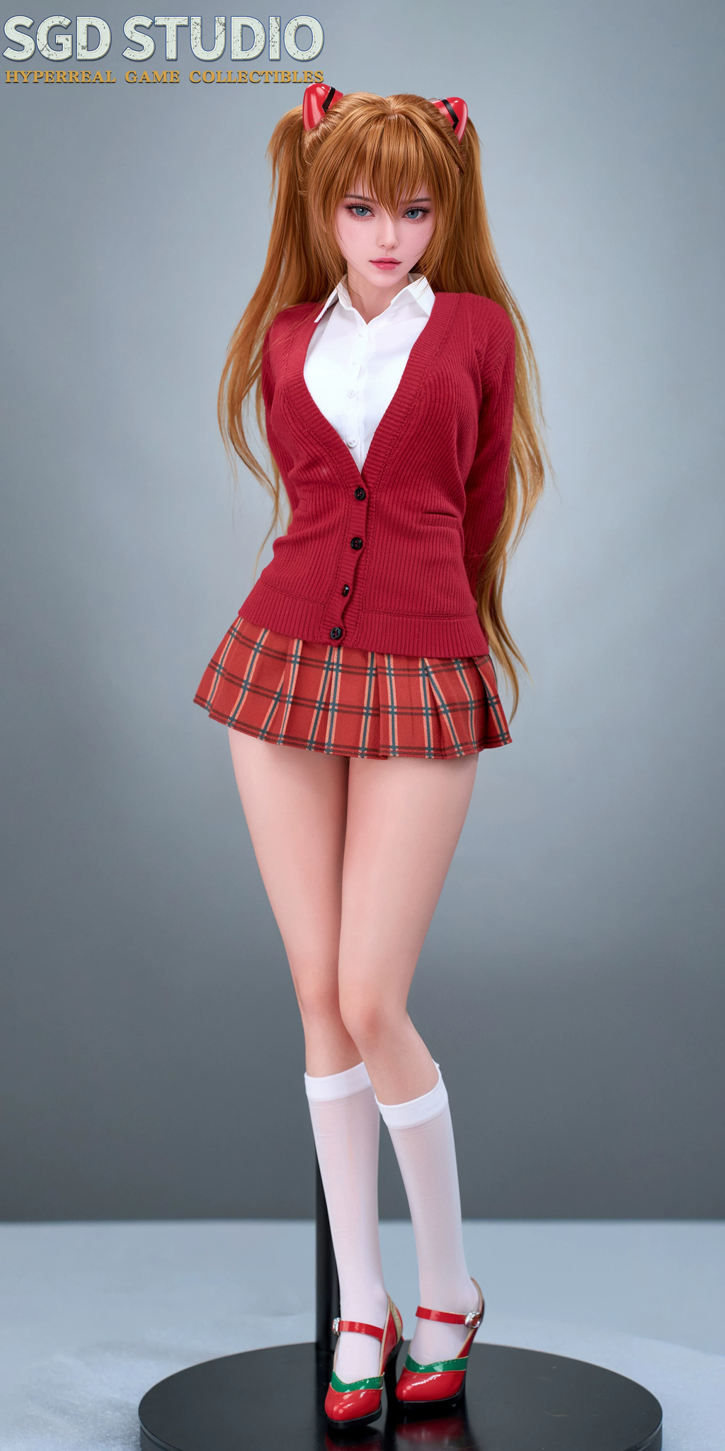 1/3 SGD Rei Ayanami & Asuka Langley Evangelion Realistic Action Figure