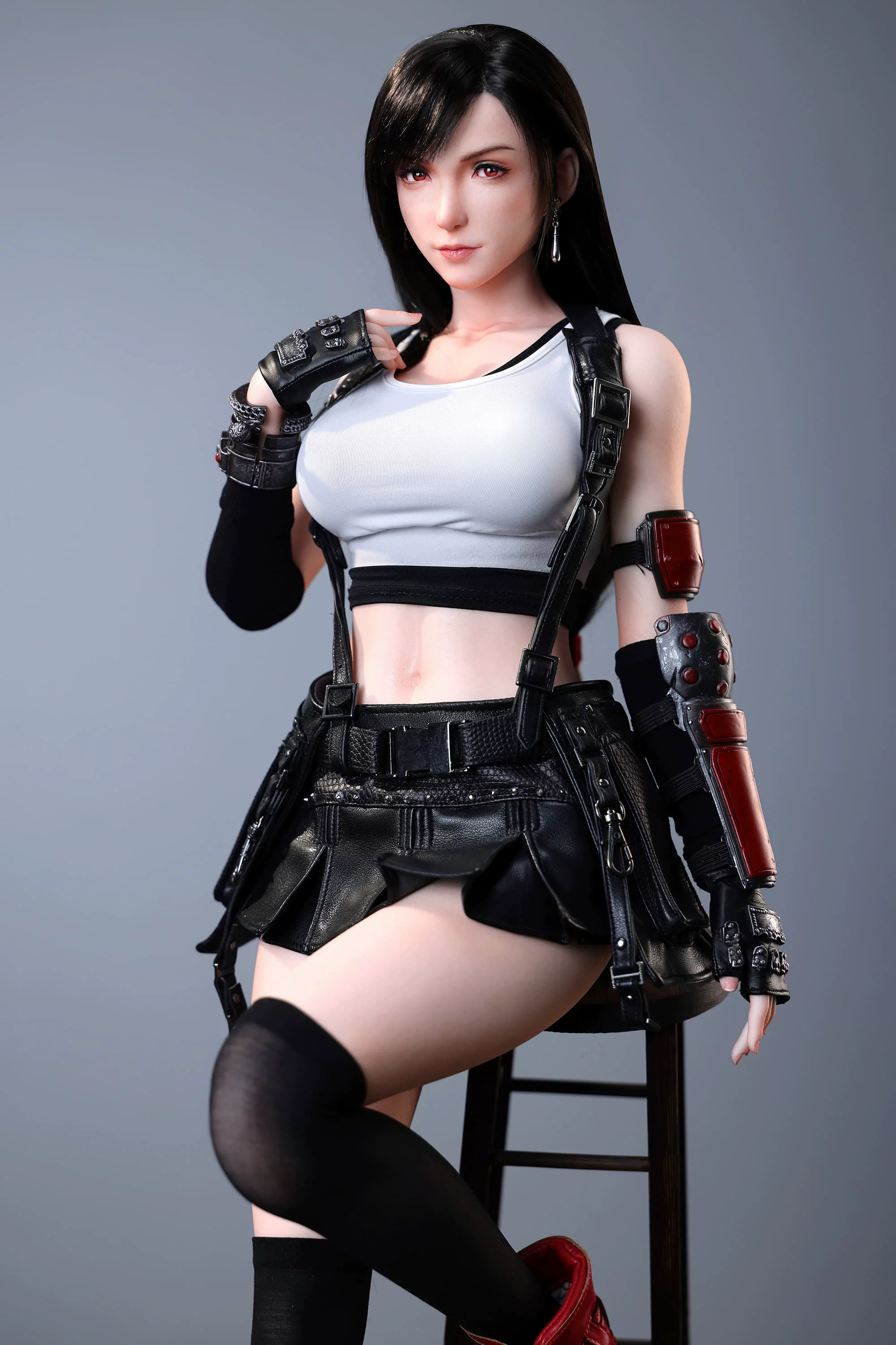 1/2 Roseidool Tifa Lockhart Final Fantasy Realistic Figure
