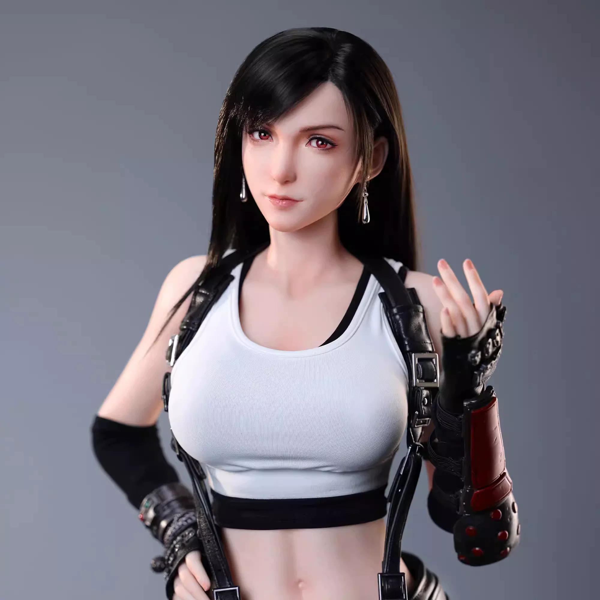 1/2 Roseidool Tifa Lockhart Final Fantasy Realistic Figure