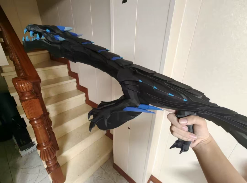 Elderflame Vandal Valorant 3D Cosplay